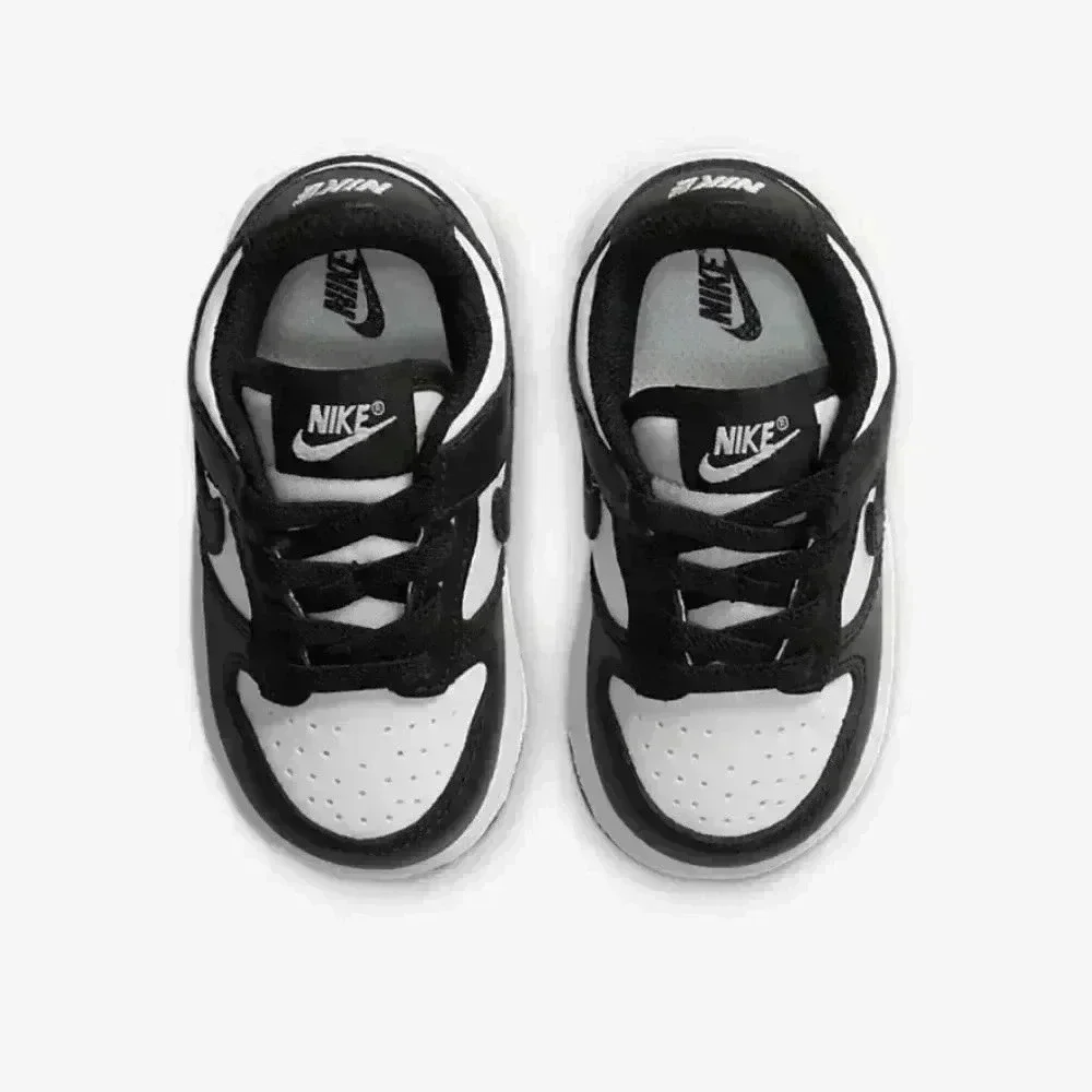 Nike Dunk Low Toddler Girls Sneakers Shoes Customized with Crystals Black